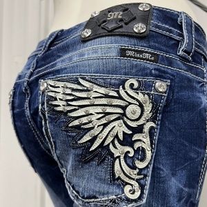 Miss Me Mid-Rise Boot Cut Jeans
